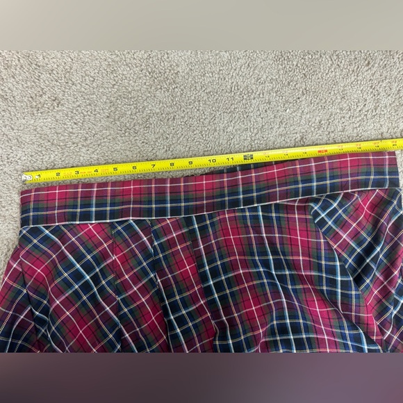 Torrid Red Plaid Skater Skirt | Size 2 (2X / 18-20) | Tartan A-Line Mini - Picture 7 of 7